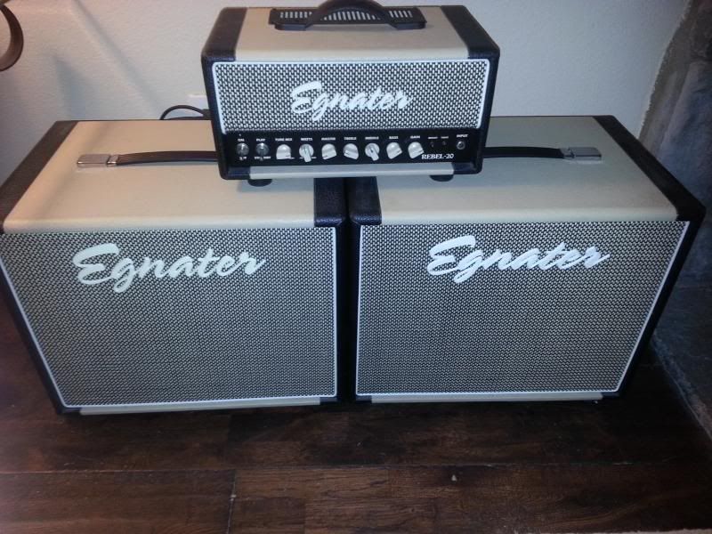 Egnater Rebel 20 Head And 2 1x12 Cabinets The Gear Page