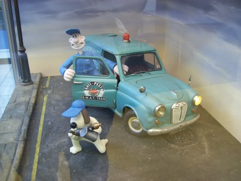 Wallace & Gromit anti pesto van Ready For Inspection Vehicles