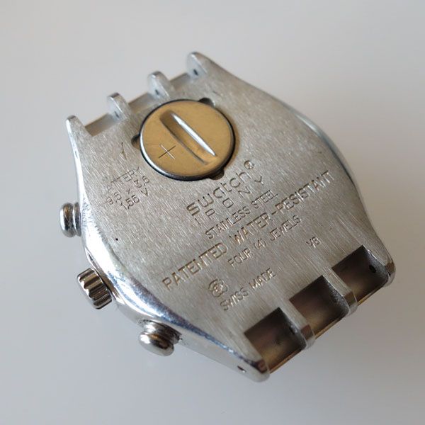 Swatch Irony Chrono Replacement Battery Cover. eBay