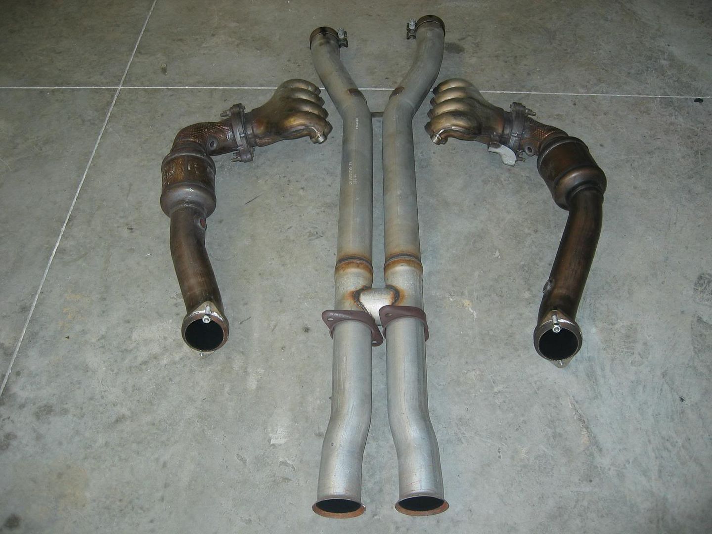 C6 Z06 Exhaust Manifolds, Mid Pipe's and Cats CorvetteForum