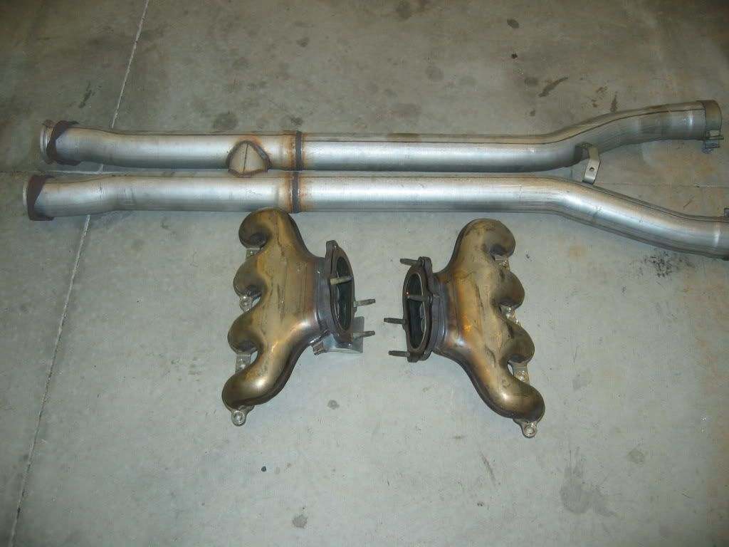 C6 Z06 Exhaust Manifolds and Mid Pipe CorvetteForum Chevrolet