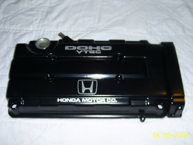 Black Valve Cover