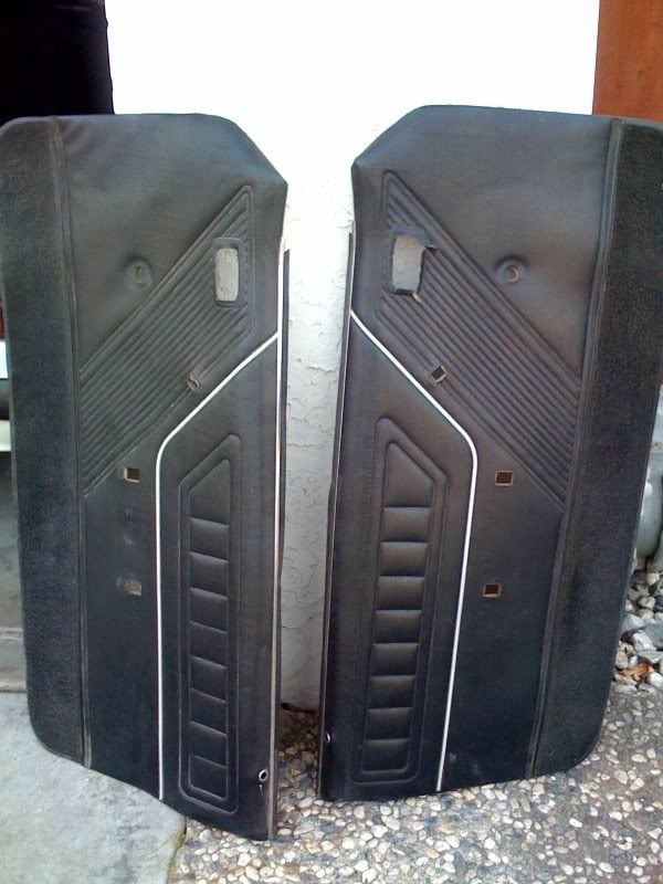Black foxbody door panels (RARE manual windows!) PICS! Ford Mustang