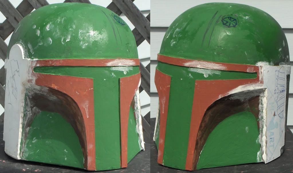 Re Boba Fett Helmet BlueprintsTemplates