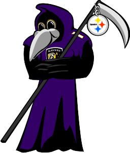 ravens steelers front