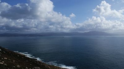 GALICIA con PERRO (Feb-2014) - Blogs de España - 24 FEB: Finisterre-Ezaro-Muros-Corrubedo-Castro Baroña (2)