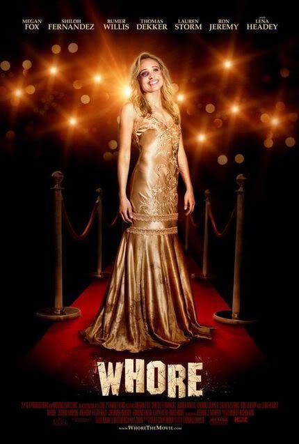 Whore Movie Poster, Megan Fox