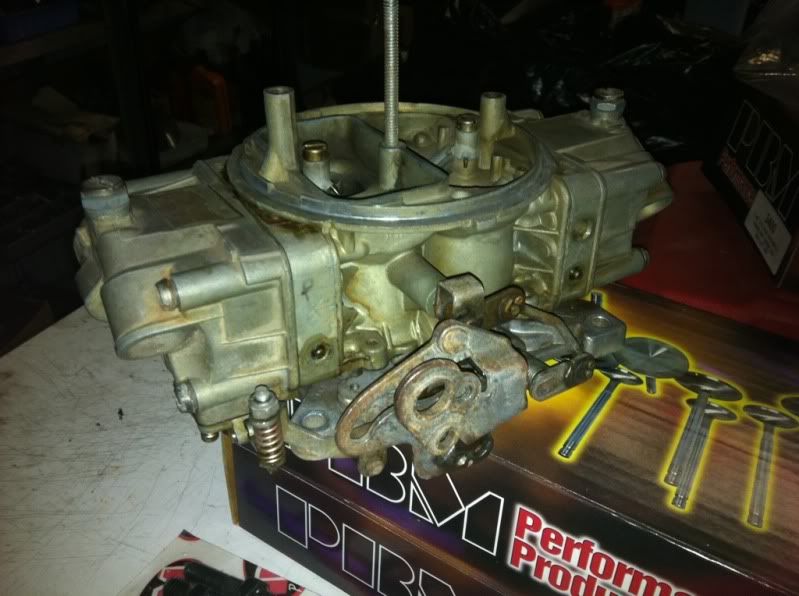 How to id Holley with choke horn milled off.. Chevelle Tech