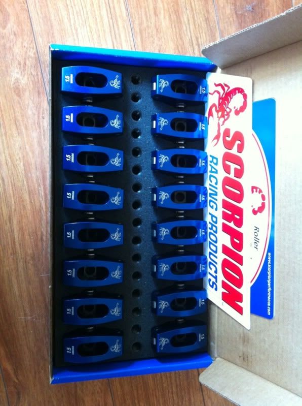 Scorpion 7/16 stud 1.5 sbc roller rockers brand new! Team Chevelle