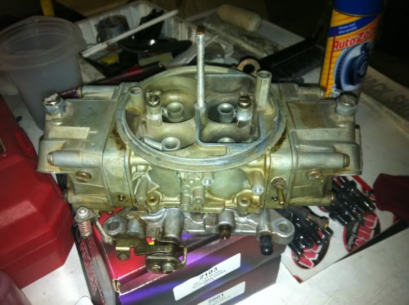 How to id Holley with choke horn milled off.. Team Chevelle