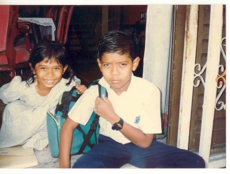 adik and me. pintu rumah 1993