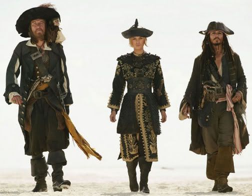 Barbossa Elizabeth SwannTurner Jack Sparrow 