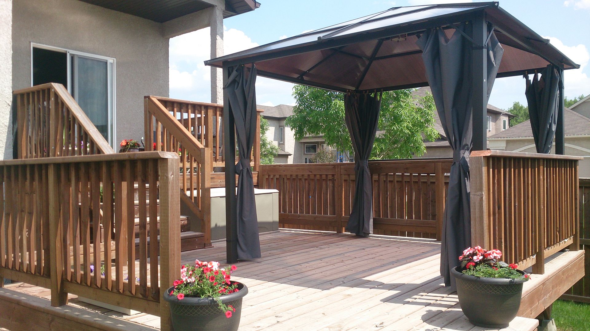 rona 10x10 hardtop gazebo