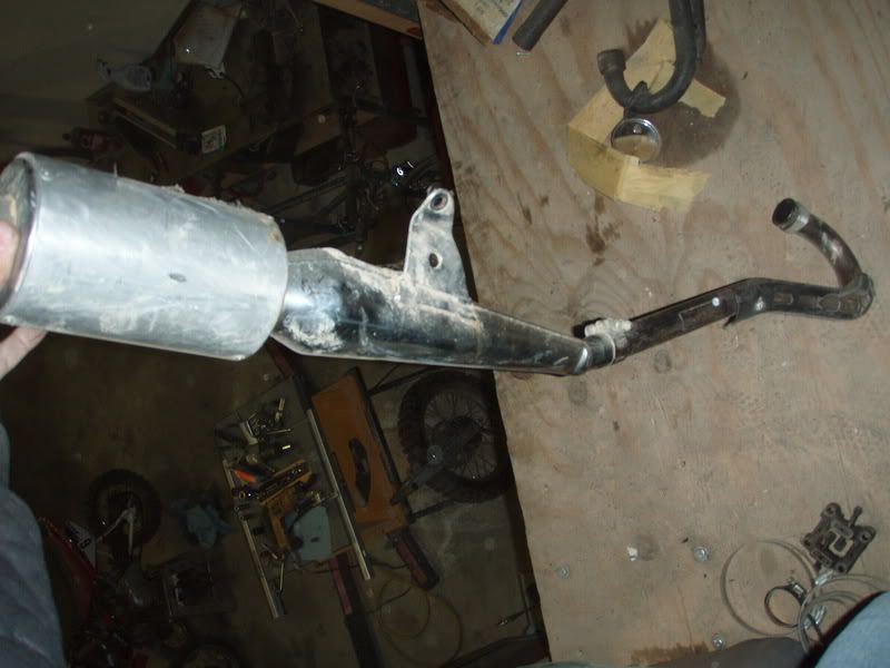 2002 xr100r exhaust