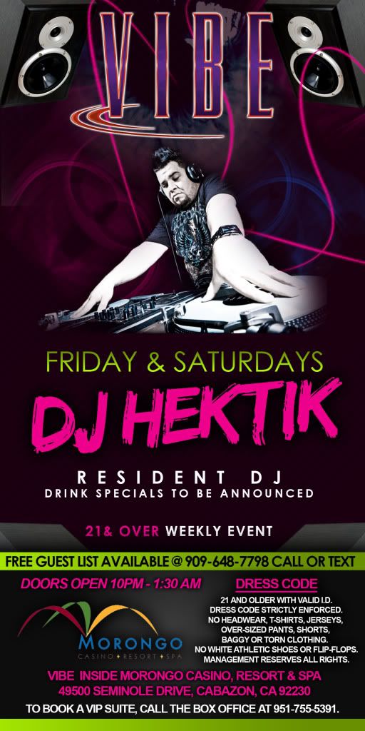club vibe morongo