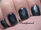 China Glaze,Calypso Blue,Adore,Konad,M74