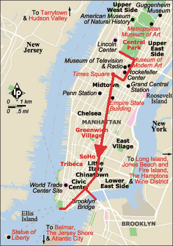 detailed central park map. central park ny map. map of