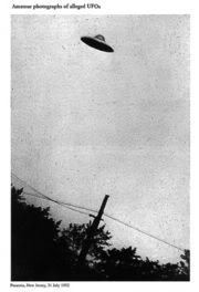 picture of UFO, circa 1952