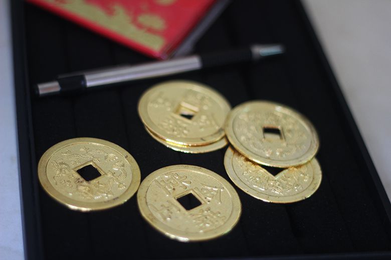 Đồng xu phong thủy may mắn - Quà biếu tết ý nghĩa! (Có hình thật) - 5