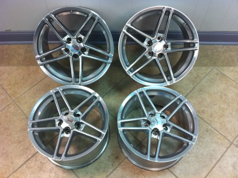 For Sale OEM Polished C6 Z06 Wheels CorvetteForum Chevrolet