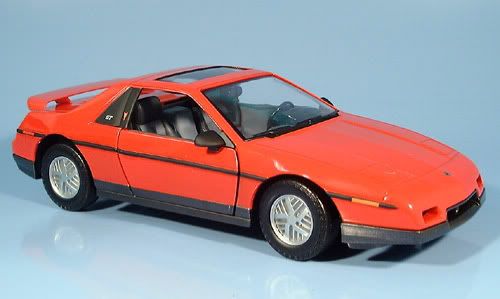 pontiac fiero diecast