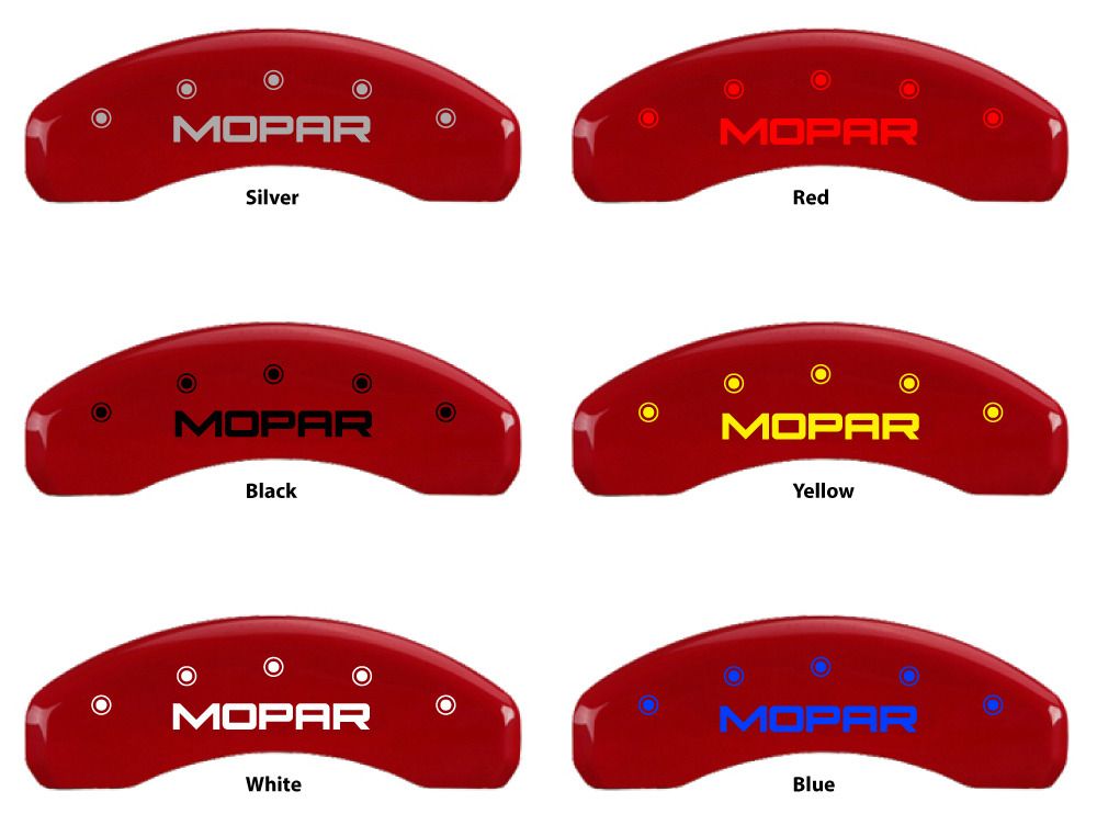 Custom Paint 2015 Jeep Grand Cherokee Altitude MGP Brake Caliper Cover Font Rear eBay