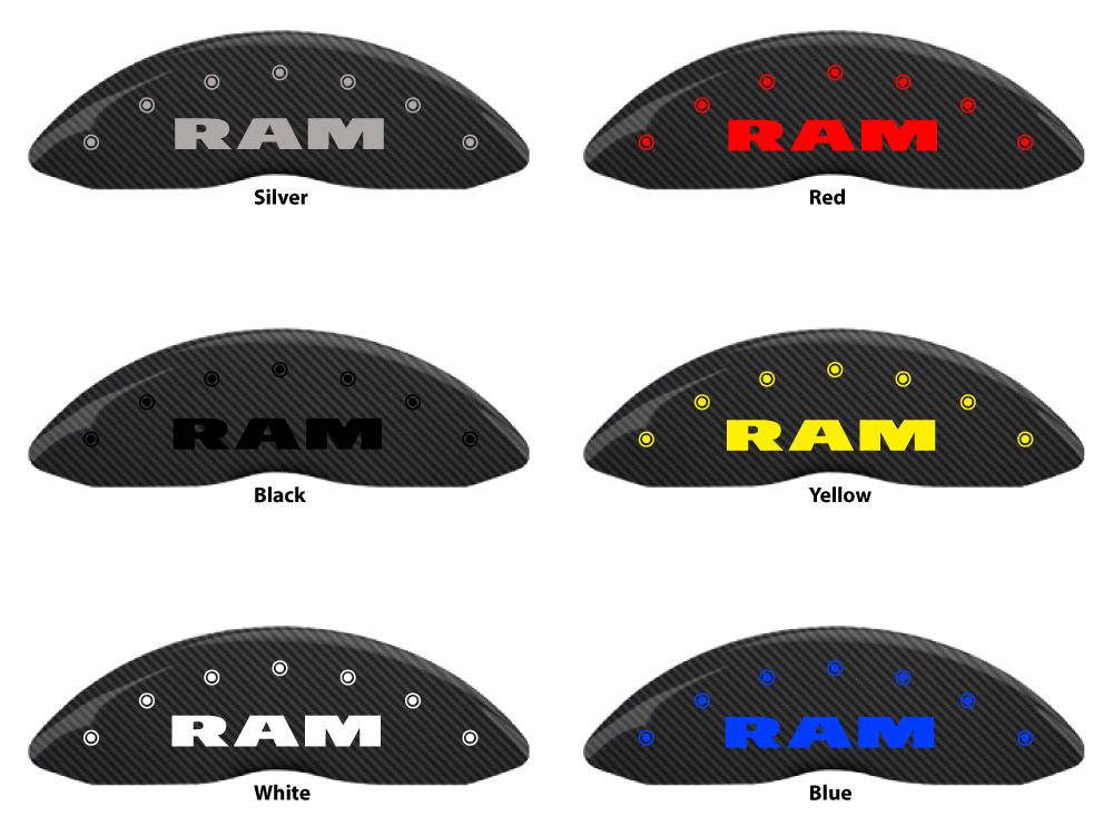 Custom Paint 201215 Ram 1500 Big Horn MGP Brake Disc Caliper Cover