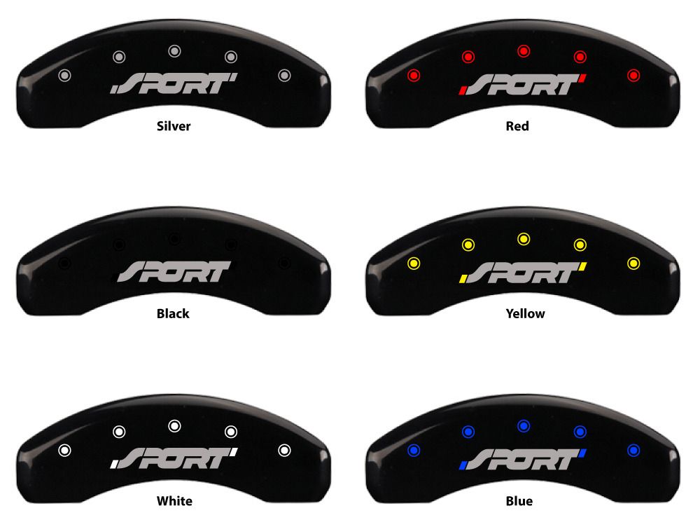 Custom Paint 201114 Ford Edge Sport MGP Brake Disc Caliper Cover Font Rear