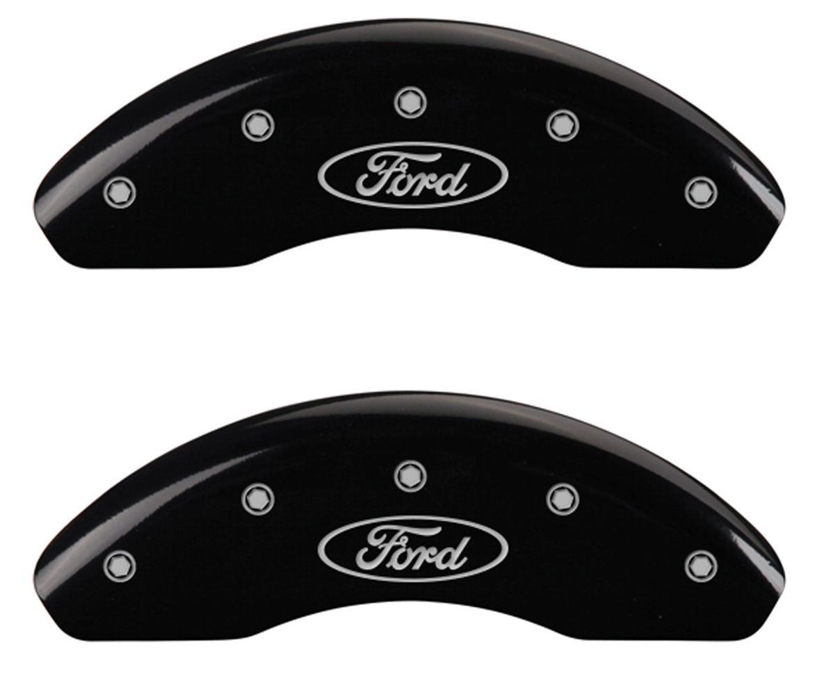 20122016 Ford Focus Brake MGP Caliper Dust Cover Front Rear logo Black