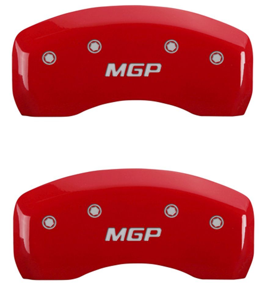 Brake MGP Caliper Cover Front Rear Red Paint Wheels for Lexus IS250