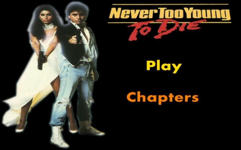 Never Too Young To Die RARE VANITY MOVIE DVD