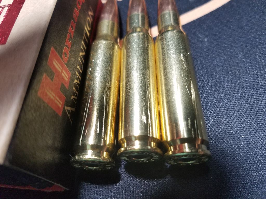 first bolt action. marks on brass?