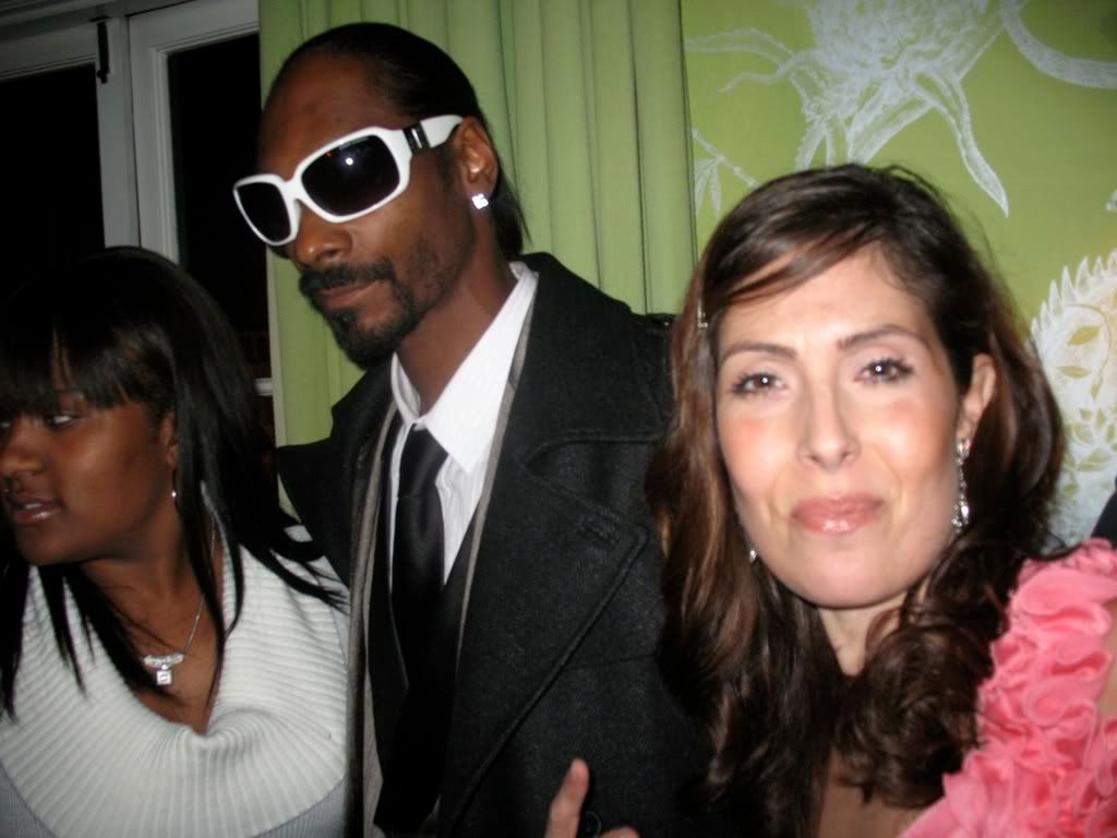 Snoop and Melissa in pic