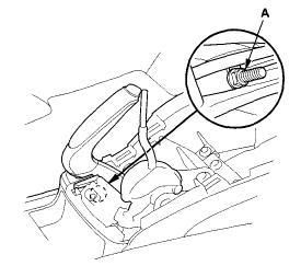 How to adjust emergency brake 2003 honda civic #7