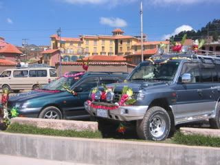 Flowered Car