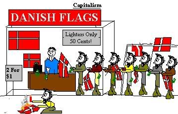 Where'd They Get All Those Danish Flags??