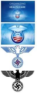Obama's Health Care Logo Looks Like Hitler's!