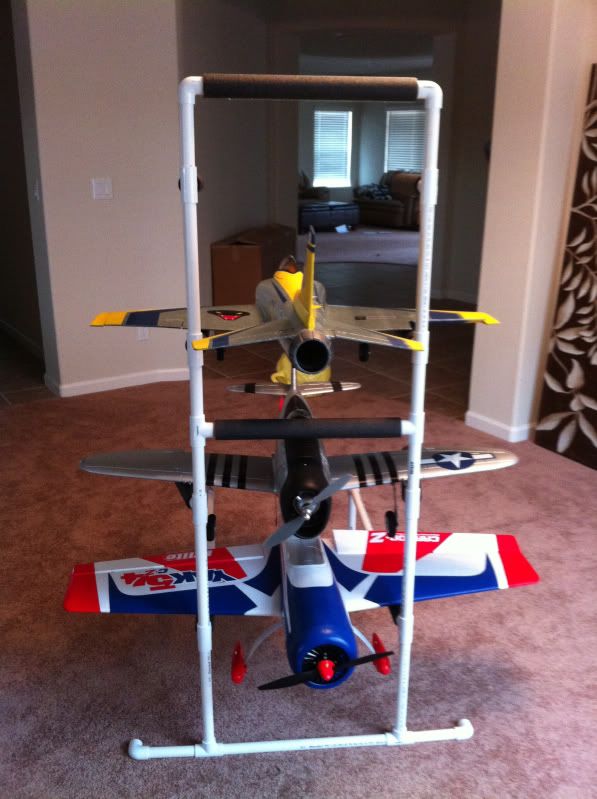Assembly of a PVC Airplane Storage Rack with Video Page 5 RC Groups