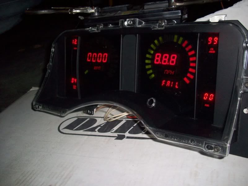 FS: '90-'93 Mustang DIGITAL Gauge Cluster (bet you've never seen one