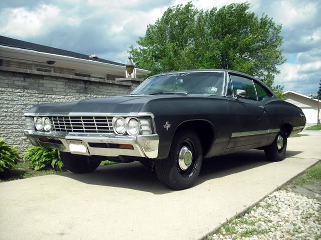 Anyone out there have a good used back molding piece for a 67 impala