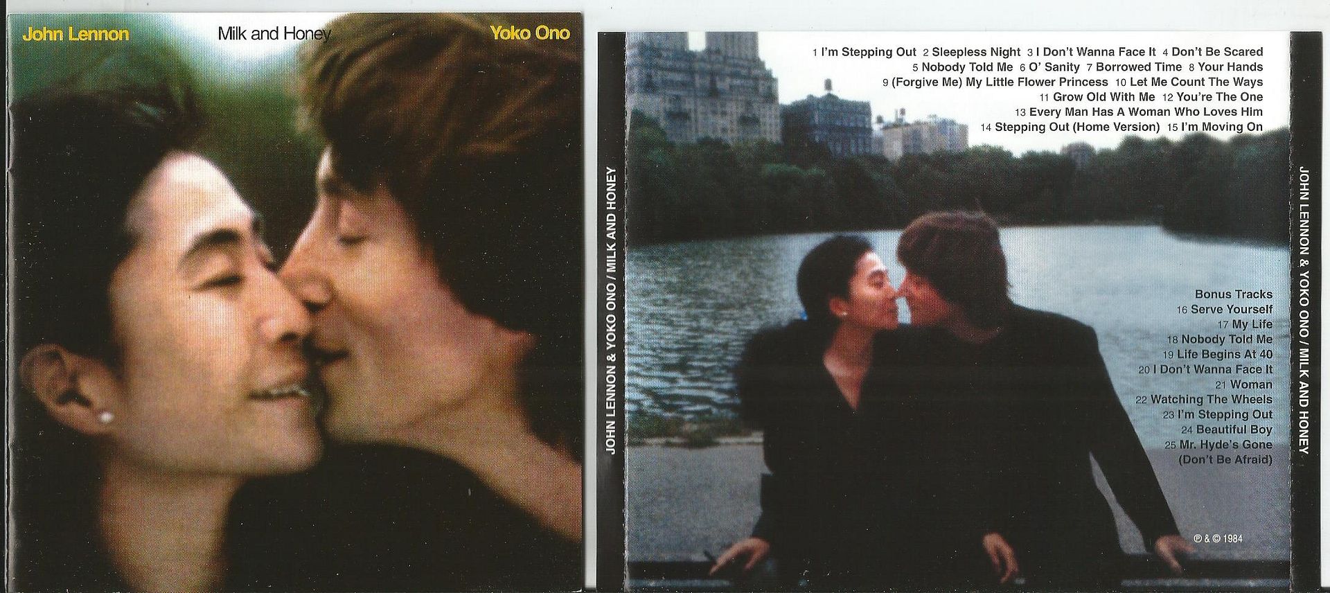 LENNON, JOHN - Double Fantasy + 10 Bbonus Tracks (20page Booklet With Lyrics, Different Back Cover)