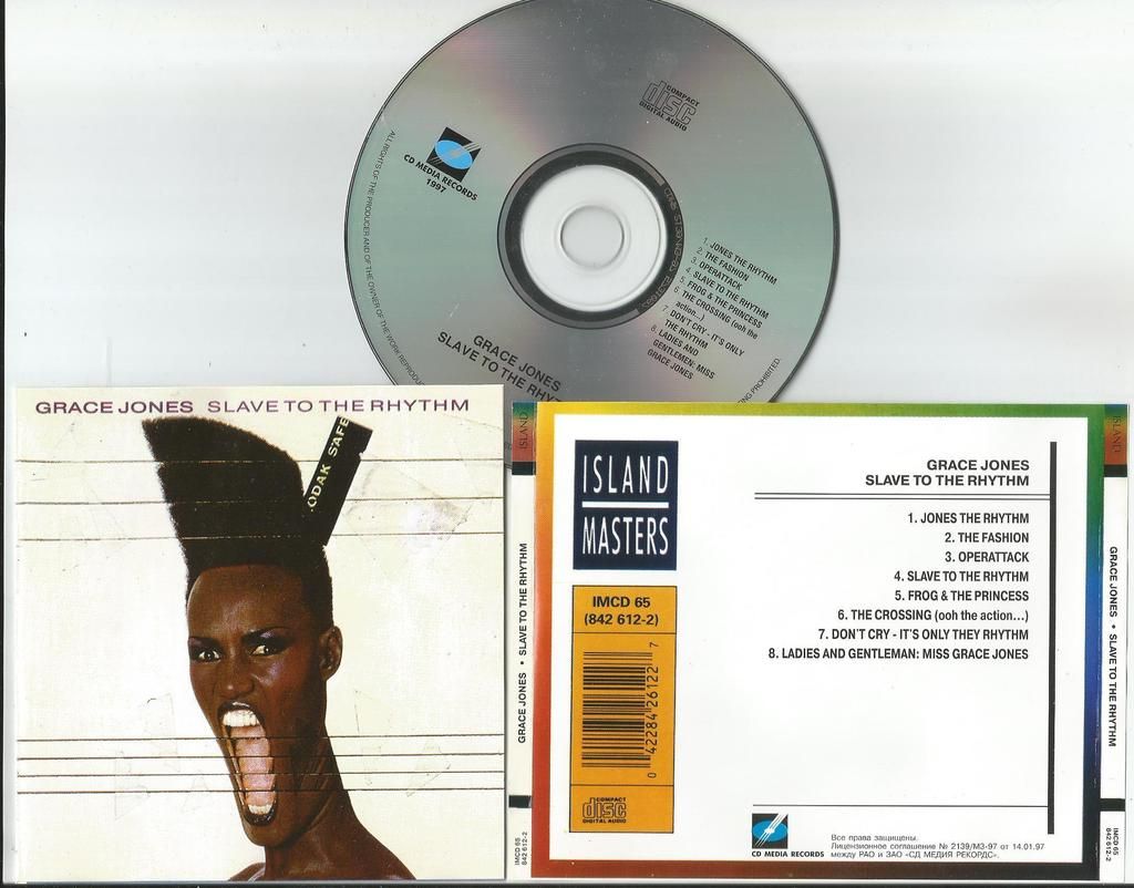 JONES, GRACE - Slave To The Rhythm Album