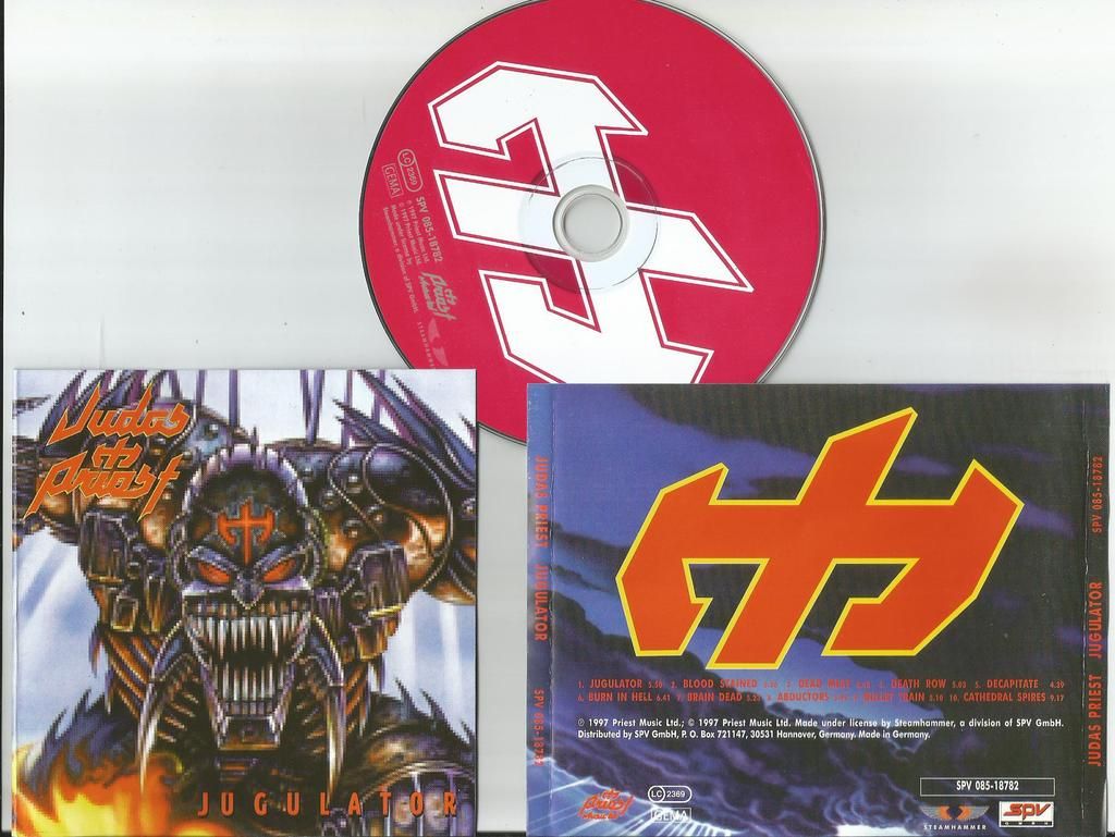 JUDAS PRIEST - Jugulator (12page Booklet With Lyrics)