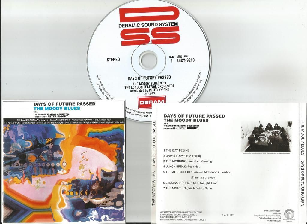 MOODY BLUES - Days Of Future Passed (8pages Booklet With Lyrics)