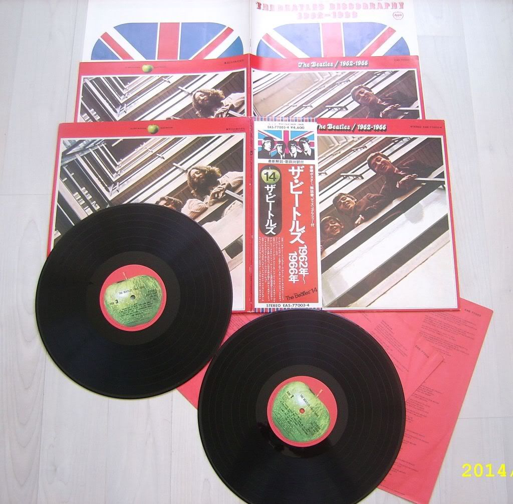 BEATLES - 1962-1966 (1976 Japanese Press "the Beatles Forever", Obi, Gatefold Cover In Mint Conditio