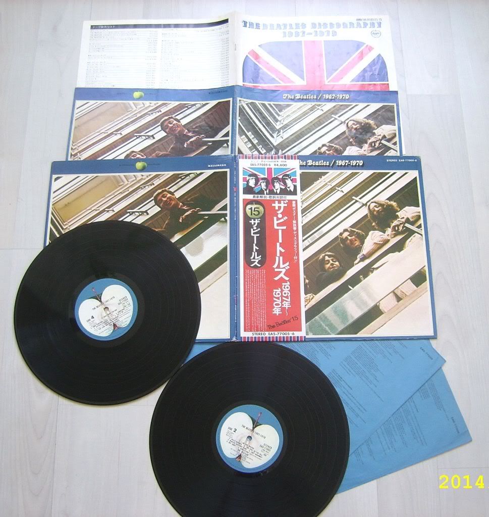 BEATLES - 1967-1970 (1976 Japanese Press "the Beatles Forever", Obi, Gatefold Cover In Strong Near M