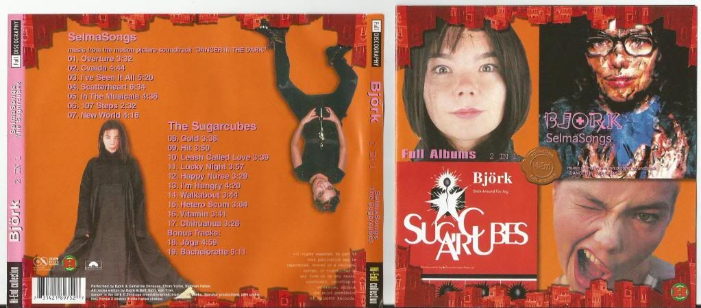 BJORK - Selma Songs/ Sugarcubes -stick Around For Joy(2lp's In 1cd(picture Disc))