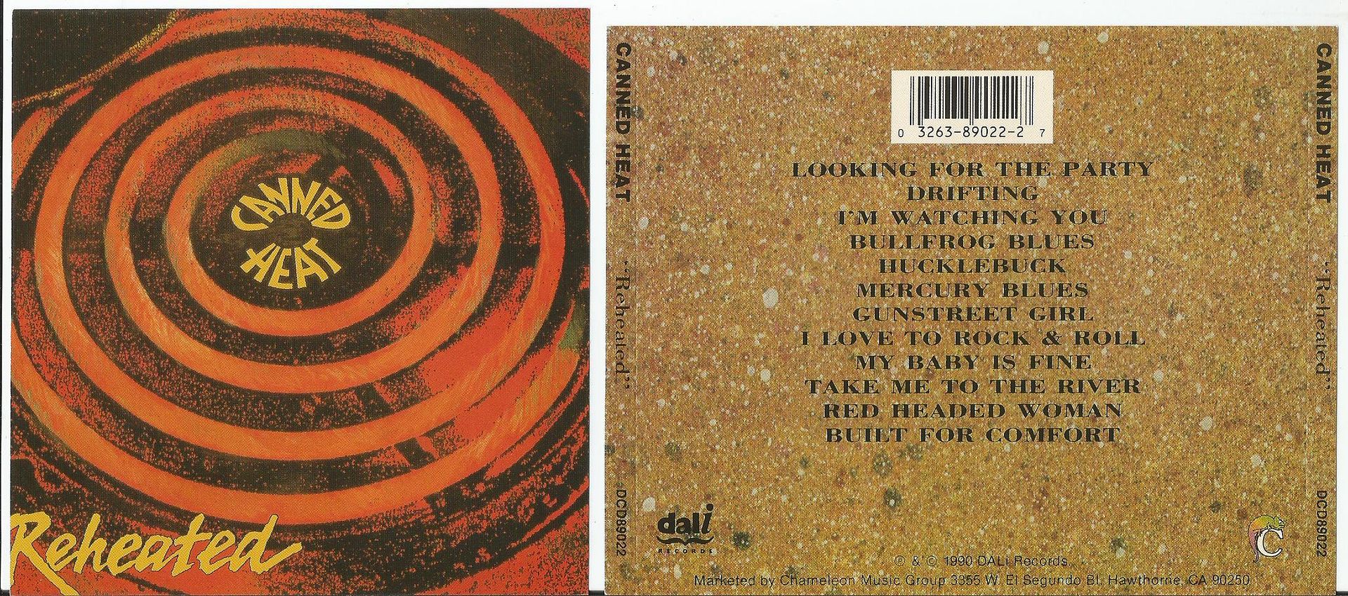 Canned Heat Reheated Records, LPs, Vinyl and CDs MusicStack