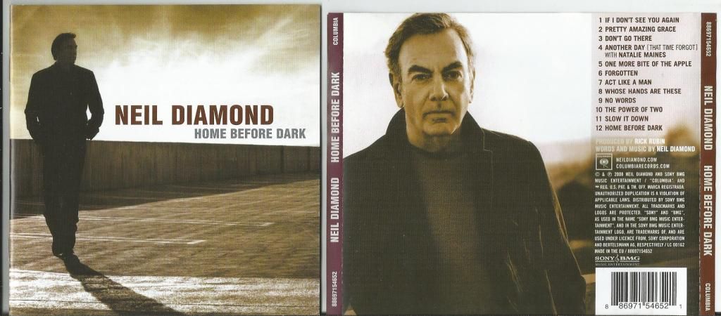 DIAMOND, NEIL - Home Before Dark (20page Booklet With Lyrics, Jewel Case Edition)