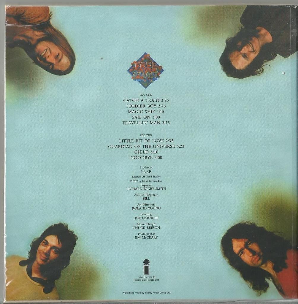 FREE - Free At Last (mini Lp Vinyl Replica Cd In Cardsleeve, 8page Booklet With Lyrics, Insert(sealed))